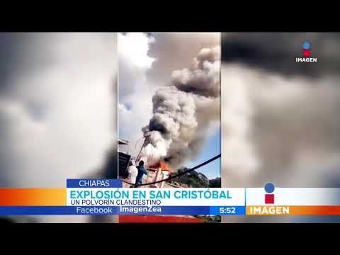 Impactante explosión en San Cristóbal, Chiapas | Noticias con Francisco Zea