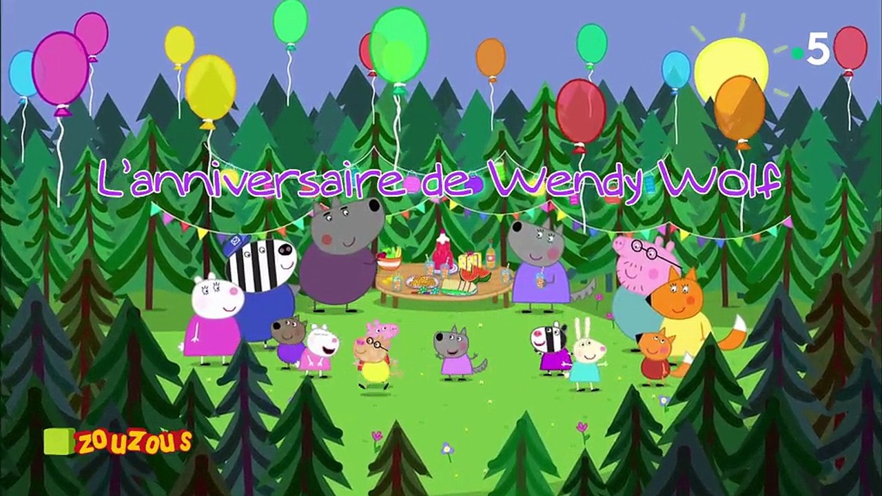 Peppa Pig - L'anniversaire de Wendy Wolf (Saison 5 en français)