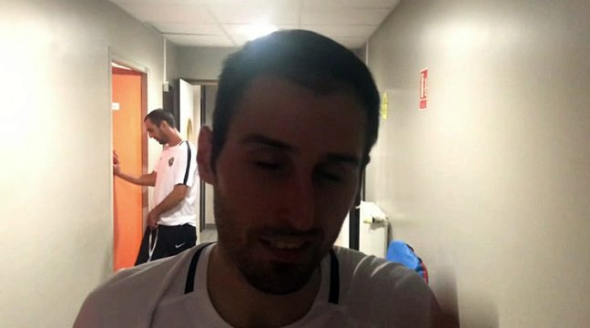 R1 FUTSAL – Yannick GAETAN réagit après la victoire de FS MONT d’OR contre le FC CHAVANOZ