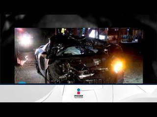 Alan Pulido destruyó su automóvil y salió ileso | Qué Importa