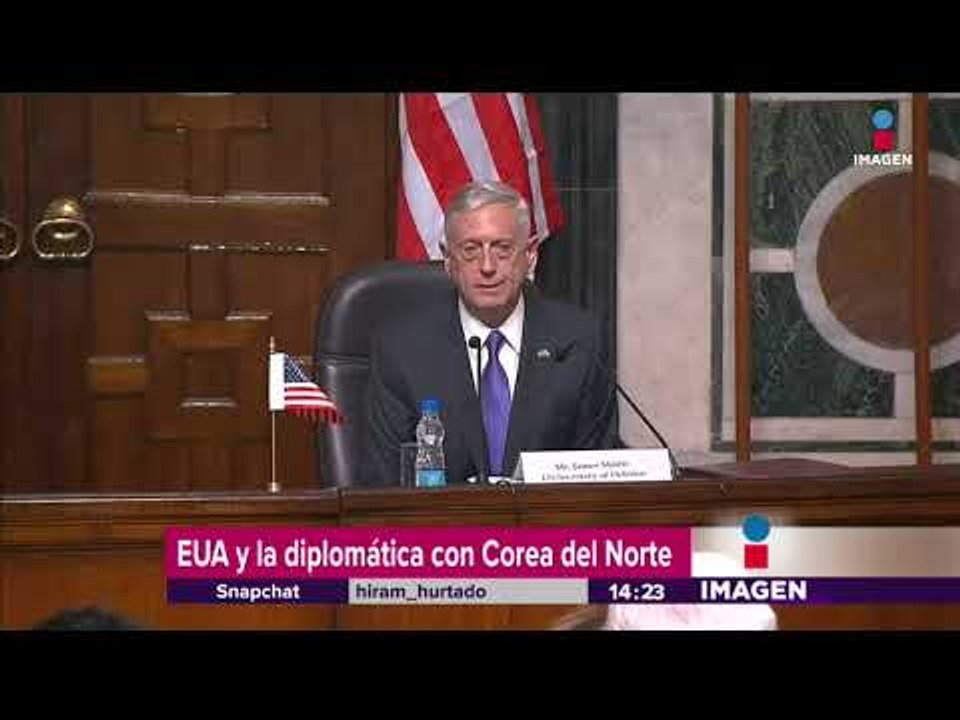 EU busca resolver el conflicto con Corea del Norte con diplomacia | Noticias con Yuriria Sierra