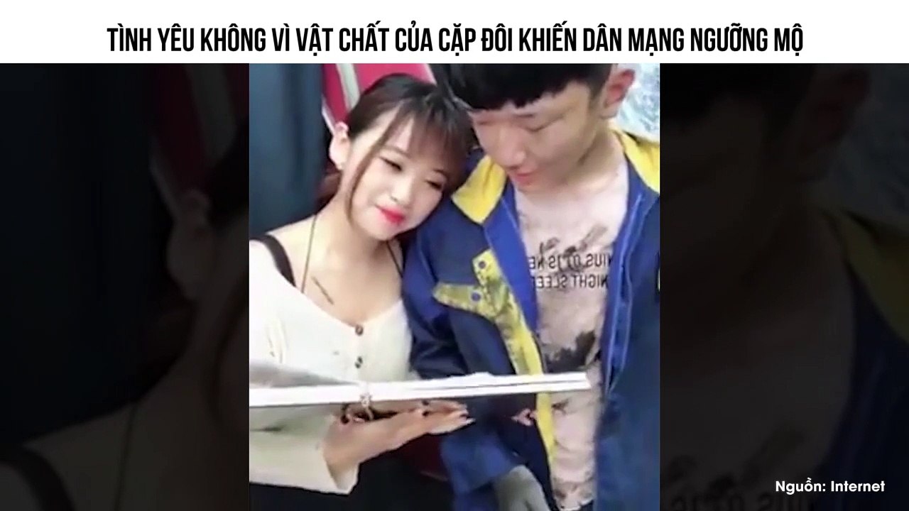 TÌNH YÊU KHÔNG VÌ VẬT CHẤT CỦA CẶP ĐÔI KHIẾN DÂN MẠNG NGƯỠNG MỘ