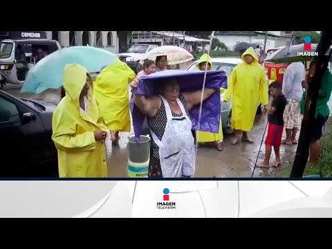 Padecen el terremoto y las lluvias en Tehuantepec | Noticias con Francisco Zea