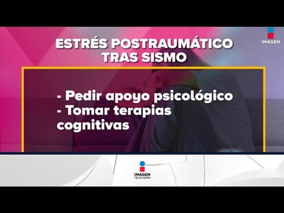 Esto es lo que tienes que hacer si tienes estrés postraumático | Noticias con Yuriria Sierra