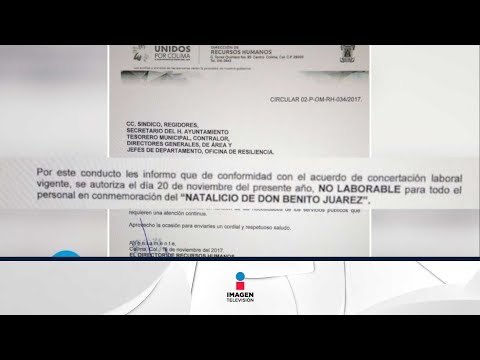 En Colima confunden la Revolución con el Natalicio de Benito Juárez | Qué Importa