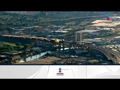 ¡Adiós puente! Implosión acaba con el famoso puente Kosciuzko | Noticias con Yuriria Sierra