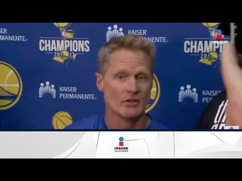 Steve Kerr podrá renovar contrato para Los Warriors | Noticias con Francisco Zea