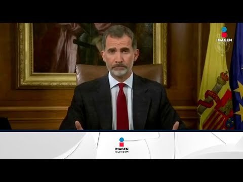 Rey Felipe VI de España da mensaje a Cataluña | Noticias con Francisco Zea