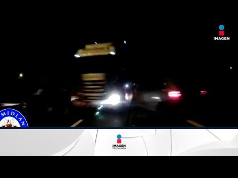 Captan impactante choque de camión en carretera | Noticias con Francisco Zea