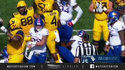 Kansas vs. West Virginia Football Highlights (2018)