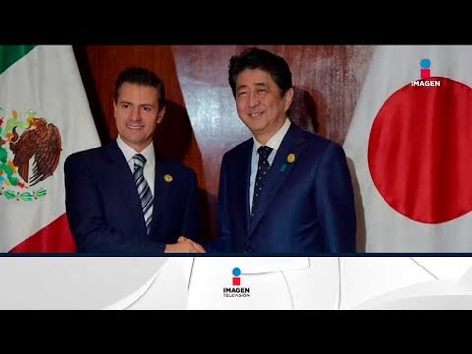 "Gracias Japón" Peña Nieto se reunió con primer ministro de Japón y le dijo esto | Noticias con Ciro