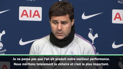 9e j. - Pochettino : "Il va falloir encore progresser"