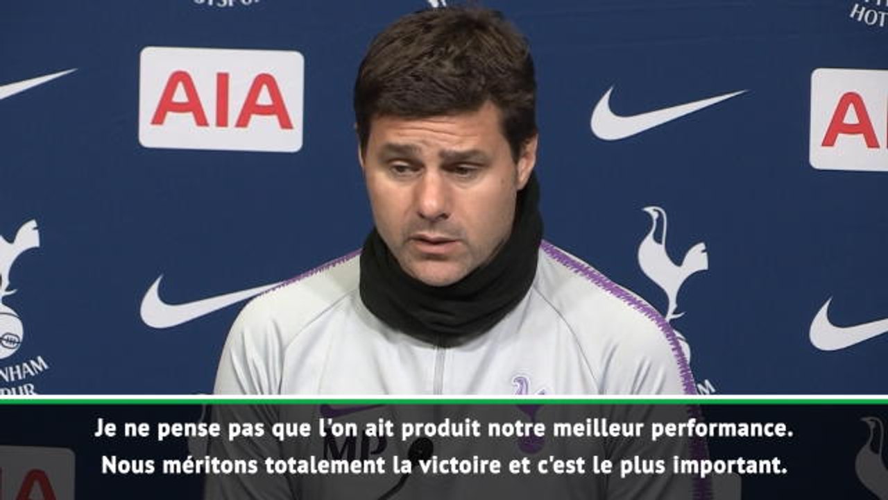9e j. - Pochettino : "Il va falloir encore progresser"