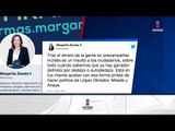 Margarita Zavala se quejó por las precampañas | Noticias con Ciro Gómez Leyva