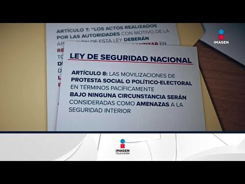 Le hicieron cambios importantes a la LEY DE SEGURIDAD INTERIOR | Noticias con Ciro