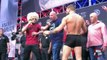 Conor McGregor fan SLAPS Khabib fan's girl at UFC 229 weigh ins; 1000s of McGregor fans in Las Vegas
