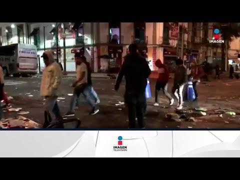 Organizaciones campesinas desalojaron parcialmente la avenida Bucareli