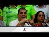 Regresa el ex presidente de Ecuador, Rafael Correa | Noticias con Francisco Zea