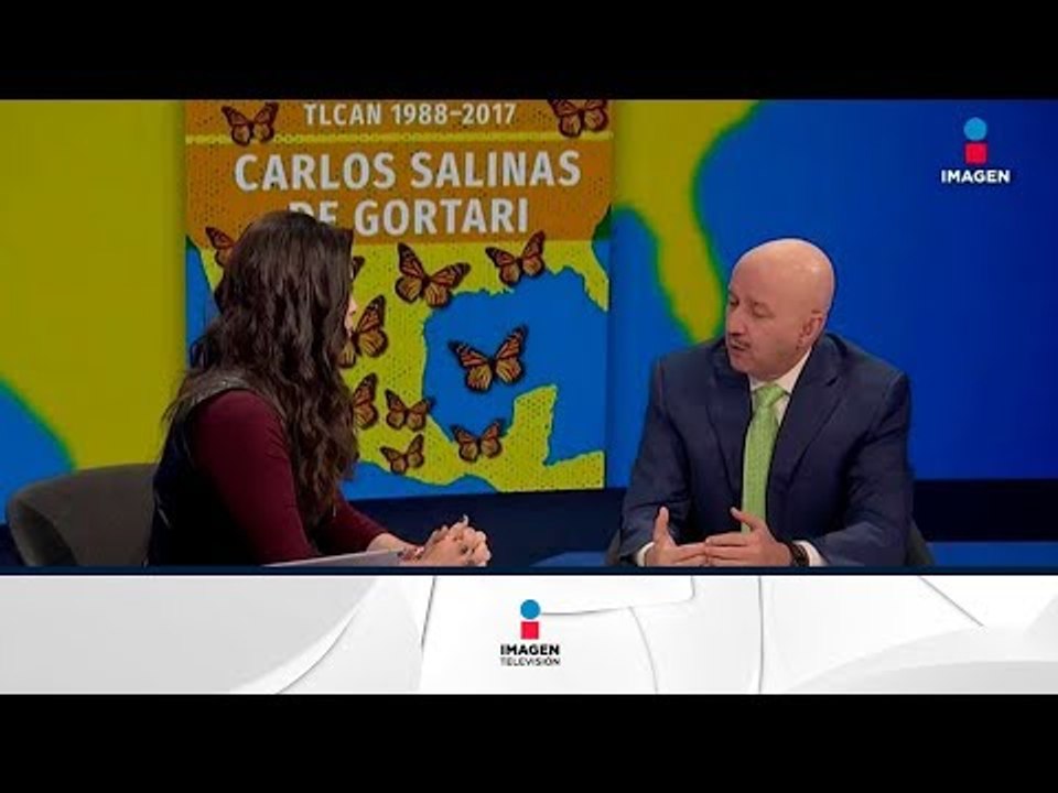 Carlos Salinas de Gortari en entrevista exclusiva sobre su nuevo libro | Noticias con Yuriria Sierra