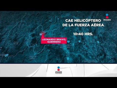 Se desploma helicóptero militar en Guerrero | Noticias con Yuriria Sierra