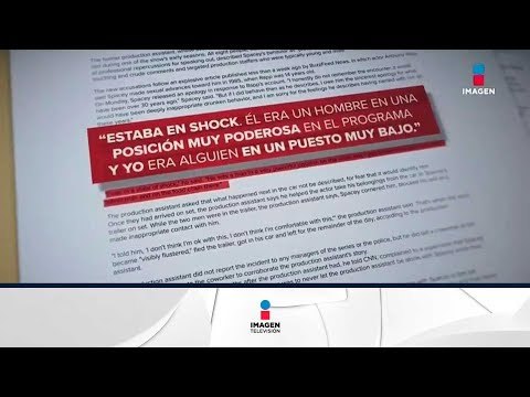 Se suman acusaciones de acoso sexual en contra de Kevin Spacey | Noticias con Ciro Gómez Leyva