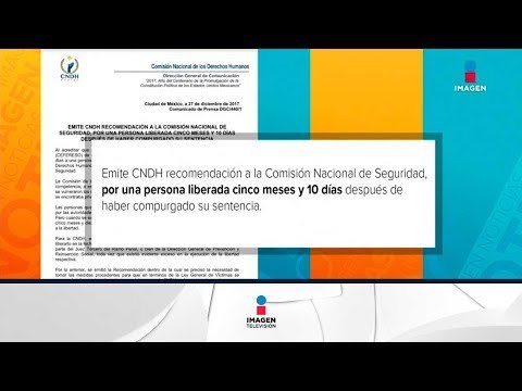 CNDH emite recomendación a la Comisión Nacional de Seguridad | Noticias con Francisco Zea
