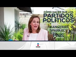 Margarita Zavala nos da los pasos para arreglar a los partidos políticos | Qué Importa