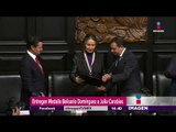 Julia Carabias recibe medalla Belisario Domínguez | Noticias con Yuriria Sierra