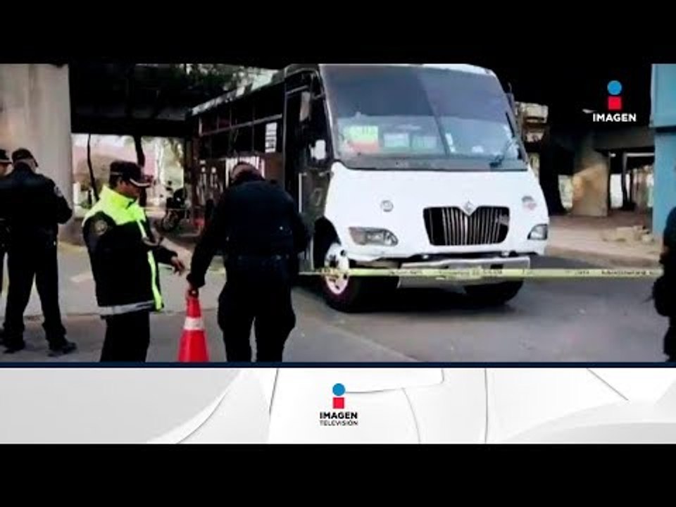 Pasajera es asesinada durante robo en microbús del Edomex | Noticias con Francisco Zea
