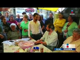 Damnificados aseguran que un encargado del gobierno de la CDMX los visitó en estado de ebriedad