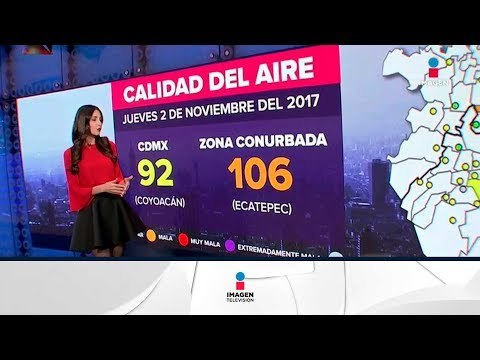 Se mantiene calidad de aire regular en capital de México | noticias con Yuriria Sierra