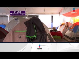 Sin mejorar las condiciones de damnificados en Multifamiliar Tlalpan | Noticias con Yuriria Sierra
