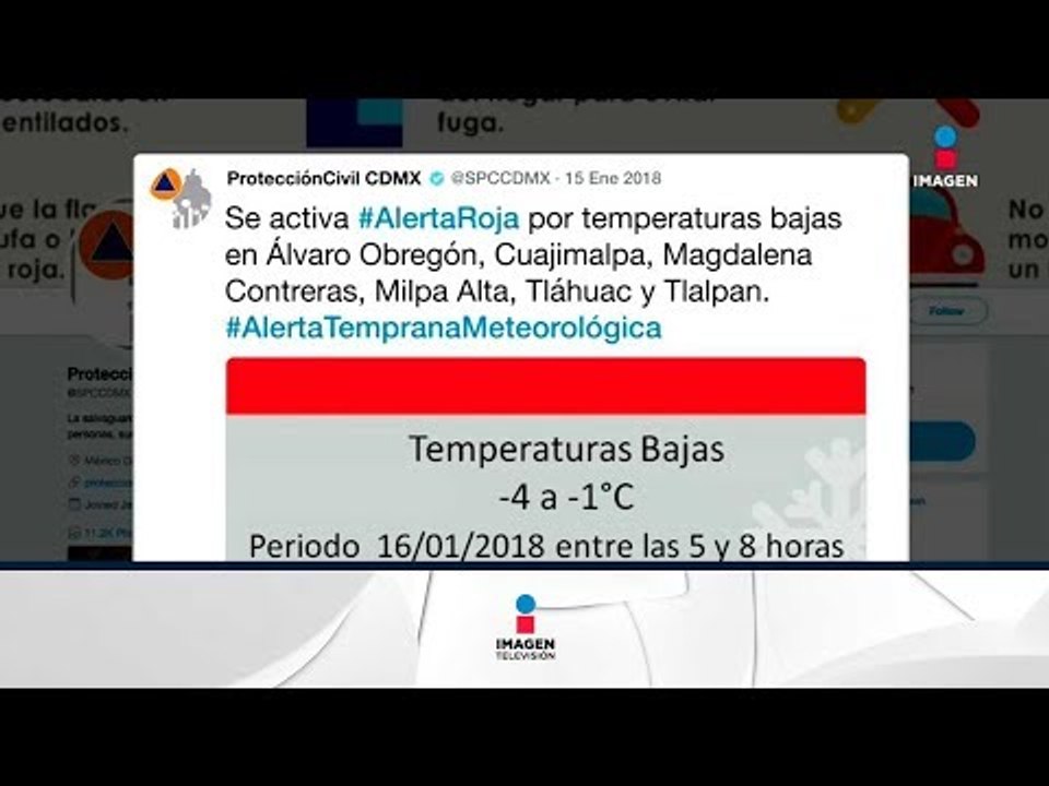 Habrá nevadas en cuatro estados | Noticias con Ciro