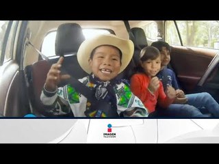 El niño del "Movimiento Naranja" apoya a precandidatos | Qué Importa