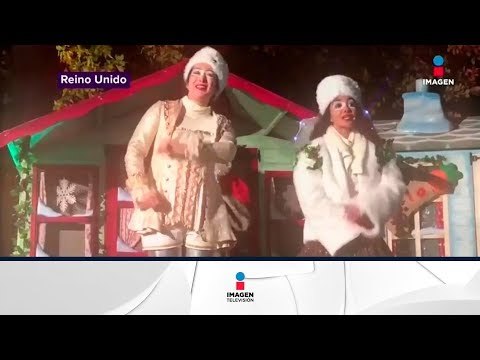 Luces, árboles y villancicos adornan Reino Unido | Noticias con Yuriria Sierra