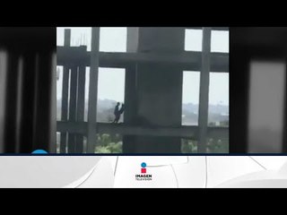 Graban un rapidín en un edificio en construcción | Qué Importa