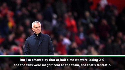Mourinho grateful for 'amazing' fans after Newcastle victory