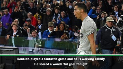 Download Video: Ronaldo 'fantastic' in Juve win - Allegri