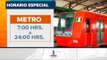 Hoy el Metro y Metrobus tienen horario especial, toma precauciones | Noticias con Francisco Zea