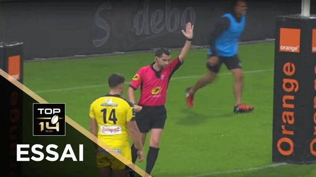 TOP 14 - Essai de PENALITE (SR) - La Rochelle - Clermont - J7 - Saison 2018/2019