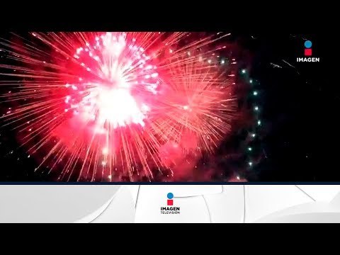 Nuestro rifado del día ilumina el cielo de colores con pirotecnia | Noticias con Francisco Zea
