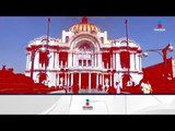 Palacio de Bellas Artes se tiñe de 'Rojo Mexicano' | Noticias con Yuriria Sierra