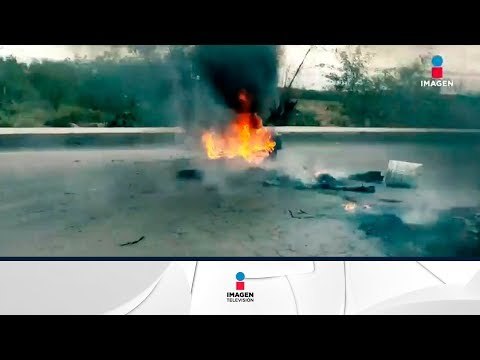 Narcobloqueos y ataques paralizan Reynosa, Tamaulipas | Noticias con Francisco Zea