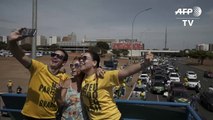 Protestos a favor e contra Bolsonaro