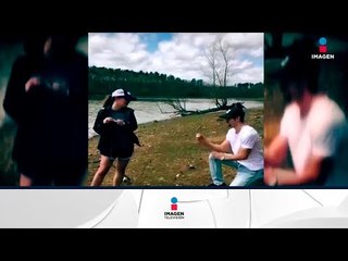 Fue a pescar y ¡pescó marido! | Noticias con Francisco Zea