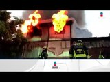 Se incendia una bodega en la delegación Gustavo A. Madero | Noticias con Francisco Zea