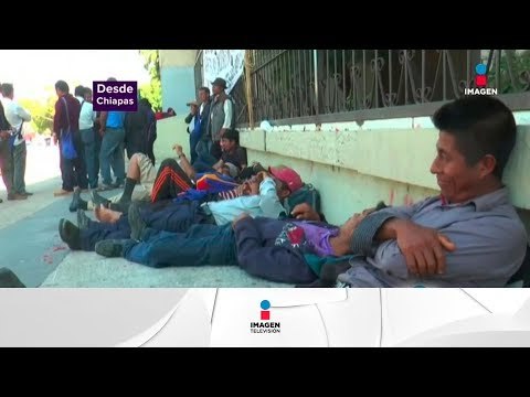 Habitantes de Chiapas exigen solución por violencia | Noticias con Yuriria Sierra