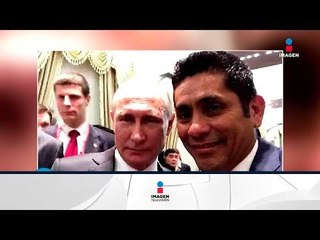 Jorge Campos se tomó una foto con Putin | Qué Importa