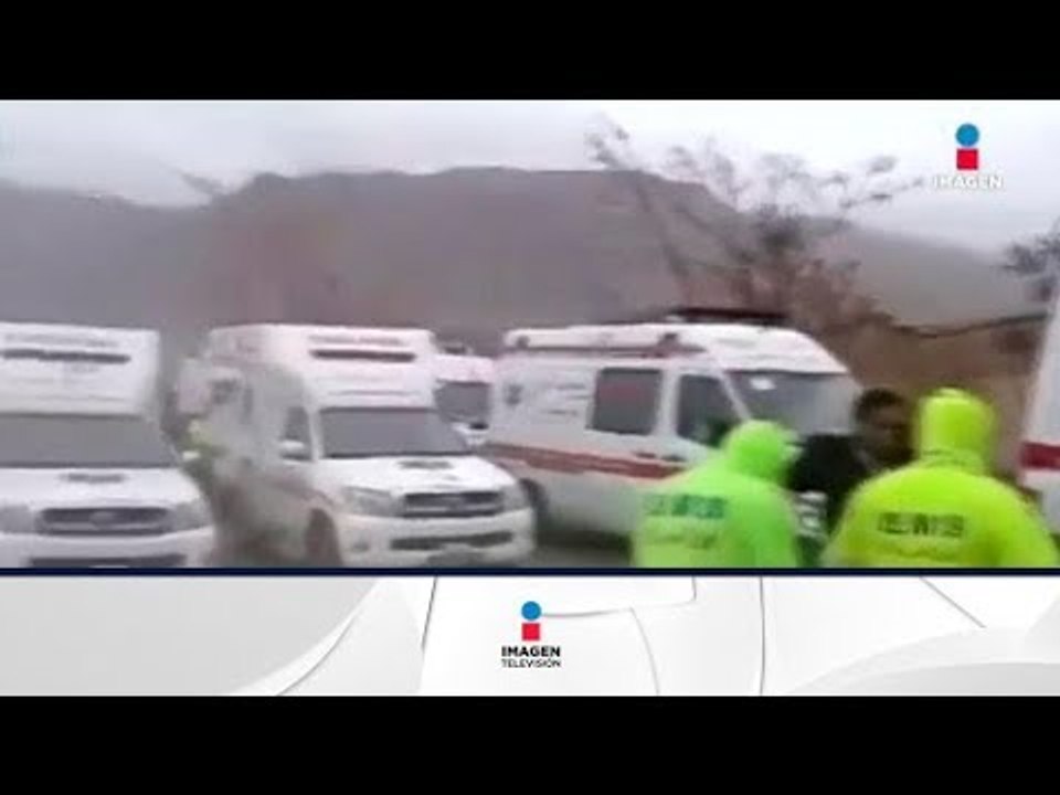 ¡Accidente aéreo! Se estrella un avión iraní co...