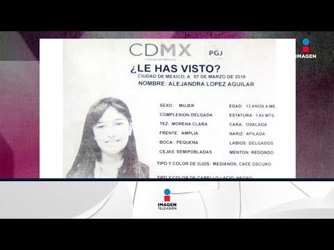 Alerta Amber por menor desaparecida en Coyoacán | Noticias con Yuriria SIerra